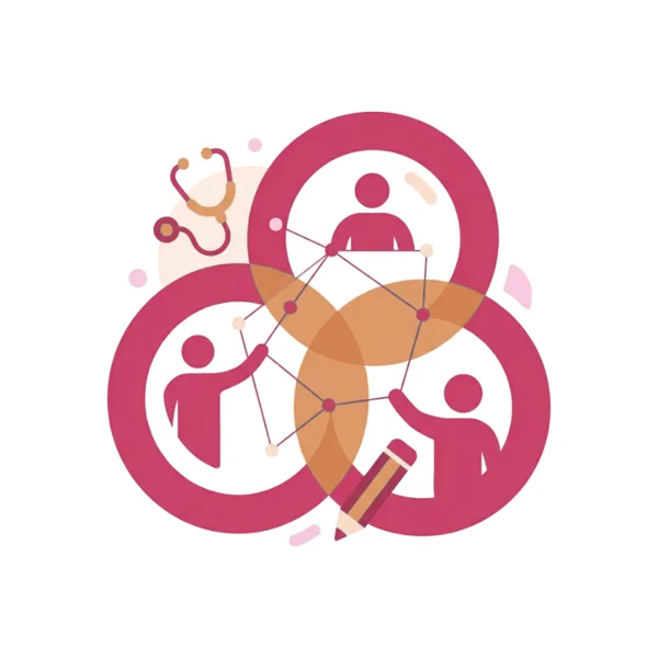 Illustration for Professional Collaboration